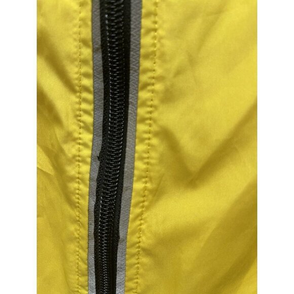 Cannondale Jacket Rain Shell Windbreaker Yellow Size Small - Picture 9 of 11